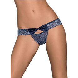 Obsessive Auroria Charming Γυναικείο Sexy Brazil με Δαντέλα Navy Μπλε 23108994111