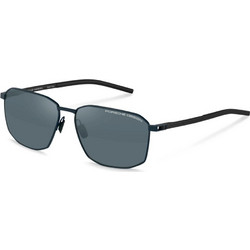 Porsche Design P8989 D Ανδρικά Γυαλιά Ηλίου Τετράγωνα Μεταλλικά Μαύρα με Μαύρο Φακό