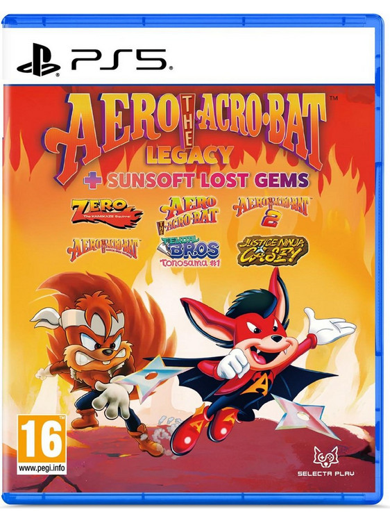 Aero The Acro-Bat Legacy + Sunsoft Lost Gems PS5