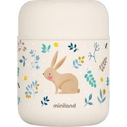 Miniland Rabbit Βρεφικό Θερμός Φαγητού Ανοξείδωτο 280ml