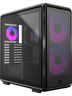 Cooler Master Masterframe 600 Mesh Black Gaming Midi Tower Κουτί Υπολογιστή RGB με Πλαϊνό Παράθυρο