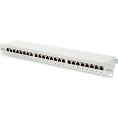 Digitus DN-91624S Ethernet Patch Panel Rack 1U 19" 24 Θυρών Cat.6a Shielded STP