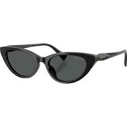 Ralph Lauren RA5352U 500187 Γυναικεία Γυαλιά Ηλίου Cat Eye Κοκάλινα Μαύρα με Μαύρο Φακό