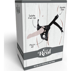 ToyJoy Get Real Harness Strap On Μαύρο D-234616