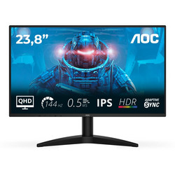 AOC Q24B36X IPS HDR Gaming Monitor 23.8" 2560x1440 QHD 144Hz 4ms