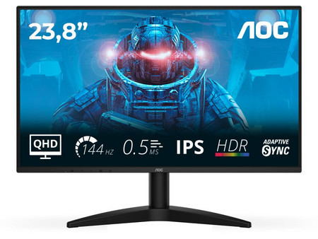 AOC Q24B36X IPS HDR Gaming Monitor 23.8" 2560x1440 QHD 144Hz 4ms