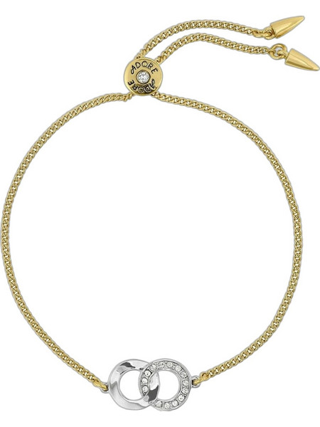 Adore Γυναικείο Βραχιόλι Αλυσίδα Xρυσό με Swarovski 544861610