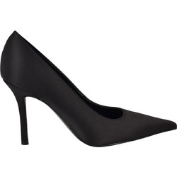 Nine West Gemmha2 Γόβες Suede με Τακούνι Στιλέτο Μαύρες 04-004
