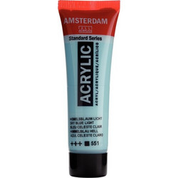 Royal Talens Amsterdam 551 Sky Blue Light Ακρυλικό Χρώμα Ζωγραφικής 20ml