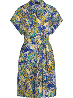 Conquista Mini Καλοκαιρινό Καθημερινό Φόρεμα Royal Blue C221-113-62