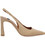 Angel Alarcon Γόβες Slingback Δερμάτινες με Χοντρό Ψηλό Τακούνι Μπεζ 24031-539C