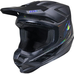 Kenny Titanium Carbon Matt Holographic Black Κράνος Μηχανής Motocross 1250gr