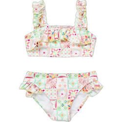 Zippy Παιδικό Μαγιό Bikini Set για Κορίτσι Ροζ Πράσινο Mint 31077924041