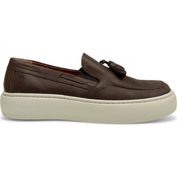 Commanchero Ανδρικά Μοκασίνια Loafers Δερμάτινα Καφέ 72461-722