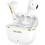 Kakusiga KSC-1482 Ακουστικά Bluetooth In Ear White