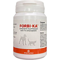 Tafarm Forbi-Ka Συμπλήρωμα Διατροφής Σκύλου & Γάτας για Γαστρεντερικές Διαταραχές σε Σκόνη 50gr