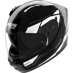 Nolan N60-6 Sincrono 353 Black White Κράνος Μηχανής Full Face 1400gr