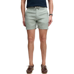 Superdry D3 Ανδρικό Σορτς Λινό Πράσινο Mint M7110520A-J3C