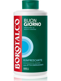 Borotalco Good Morning Refreshing Sea Mint Αφρόλουτρο σε Gel 500ml