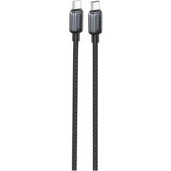 Foneng X119 Braided USB-C to USB-C 100W 1m Black