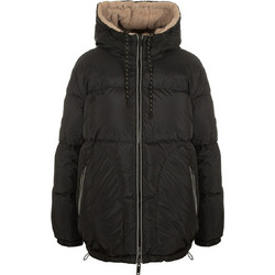 UGG Shasta Γυναικείο Μπουφάν Χειμωνιάτικο Puffer Μακρύ Μαύρο 1158699-BKP