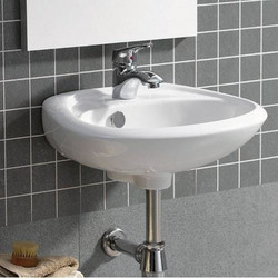 Karag LT 304G Κρεμαστός Νιπτήρας Μπάνιου Πορσελάνης 48x42x18cm Λευκός