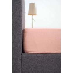 Βιοκαρπέτ Σεντόνι King Size Βαμβακερό με Λάστιχο 180x200+35cm View Powder