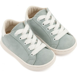 Babywalker Βαπτιστικά Sneakers για Αγόρι Δερμάτινα Ανατομικά Γαλάζια BS3092
