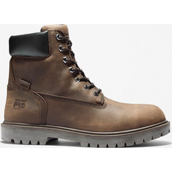 Timberland Iconic Work Boot Ανδρικά Αρβυλάκια Δερμάτινα Καφέ Αδιάβροχα TB1A1VZ12147