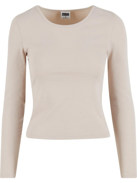 Urban Classics Γυναικείο Χειμερινό Crop Top Βαμβακερό Εκρού TB7786-01325