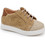Gorgino Βαπτιστικά Sneakers για Αγόρι Δερμάτινα Ανατομικά Μπεζ 3153-2