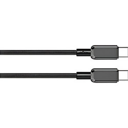 KLGO S-125 Braided USB-C to USB-C 1m Black