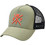 Watts Ανδρικό Καπέλο Jockey με Δίχτυ Snapback Υφασμάτινο Χακί 8-1RTRIBE-W1115