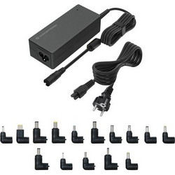 Conceptronic OZUL08B15 Φορτιστής Laptop 90W με Αποσπώμενο Καλώδιο Τροφοδοσίας και Σετ Βυσμάτων