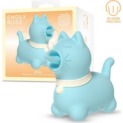 Engily Ross Meow Massager with Licking Tongue Κλειτοριδικός Δονητής
