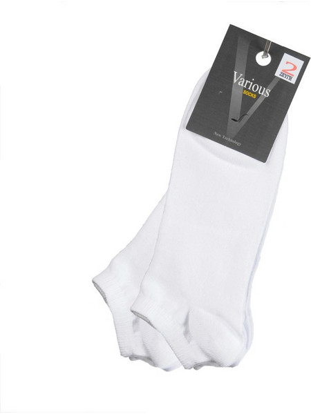 Dream Socks Ανδρικές Κάλτσες Κοντές Λευκές 2Pack 90