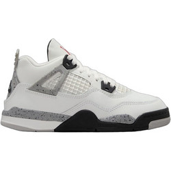 Jordan Παιδικά Sneakers Μποτάκια Λευκά Μαύρα IB4388-100