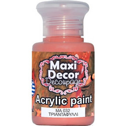 Maxi Decor 032 Rose Pink Ακρυλικό Χρώμα Ζωγραφικής 60ml