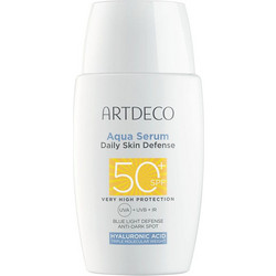 Artdeco Daily Skin Defence Αντηλιακό Serum Προσώπου Αντιγηραντικό SPF50+ 40ml