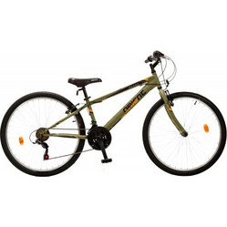 Orient Bikes Snake Παιδικό Mountain Bike 26" με 21 Ταχύτητες Λαδί