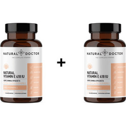 Natural Doctor Vitamin E 418iu 2x60 Μαλακές Κάψουλες