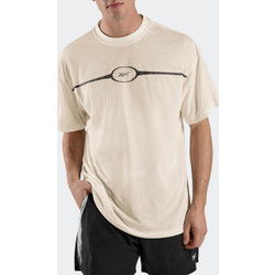 Reebok Athlete Flex Relaxed Ανδρικό Αθλητικό T-Shirt Μπεζ 100255189