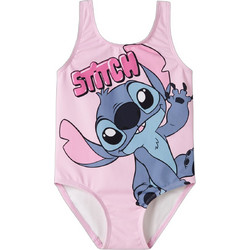 Name It Lilo & Stitch Παιδικό Μαγιό Ολόσωμο για Κορίτσι Ροζ 13257427