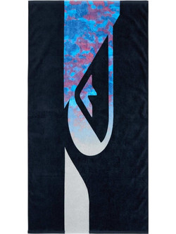 Quicksilver Freshness Πετσέτα Θαλάσσης Μαύρη Μπλε 80x160cm AQYAA03354-BQV6