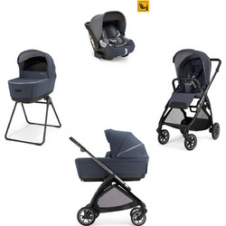 Inglesina Electa System Quattro 2026 Καρότσι Μωρού 3 σε 1 Rooftop Blue Iron Black