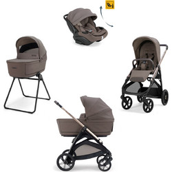 Inglesina Aptica Quattro 2026 Καρότσι Μωρού 3 σε 1 Essence Mokka Palladio