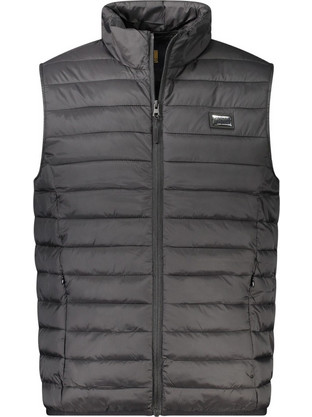 Cavalli Class Αμάνικο Ανδρικό Μπουφάν Χειμωνιάτικο Puffer Μαύρο TXT40VSB049-05051