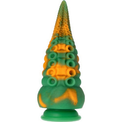 Toyz4lovers Monster Toyz Mad Medusa Dildo με Βεντούζα 20cm Πράσινο