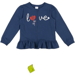 Prenatal Love Παιδική Ζακέτα Φούτερ με Φερμουάρ Navy Μπλε 1569459