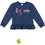 Prenatal Love Παιδική Ζακέτα Φούτερ με Φερμουάρ Navy Μπλε 1569459